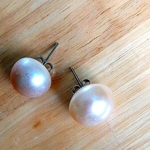 Real Pearl Earrings